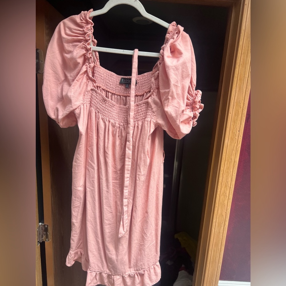 Eloquii Pink Mini dress